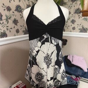 Vintage Red Bugs baby doll top